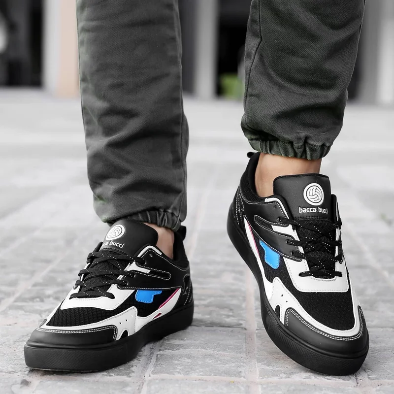 Bacca Bucci Black Grand 2.0 Casual Sneaker for Men | Best Price UAE